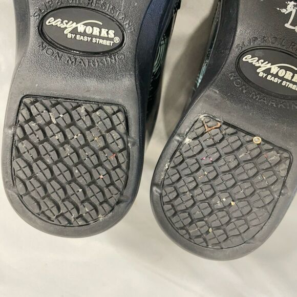 Easy Works Nurse Shoes 8M Women’s Black Slip Resistant Clogs Work Comfort unique - Picture 9 of 9